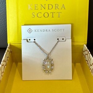 Kendra Scott Shanley Silver Short Pendant Necklace